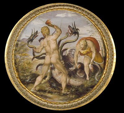 Hercules and the Hydra from Lerna by Marco Marchetti from Faenza